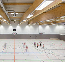 Forbo Marmoleum Sport 83283 light grey фото 2 | FLOORDEALER